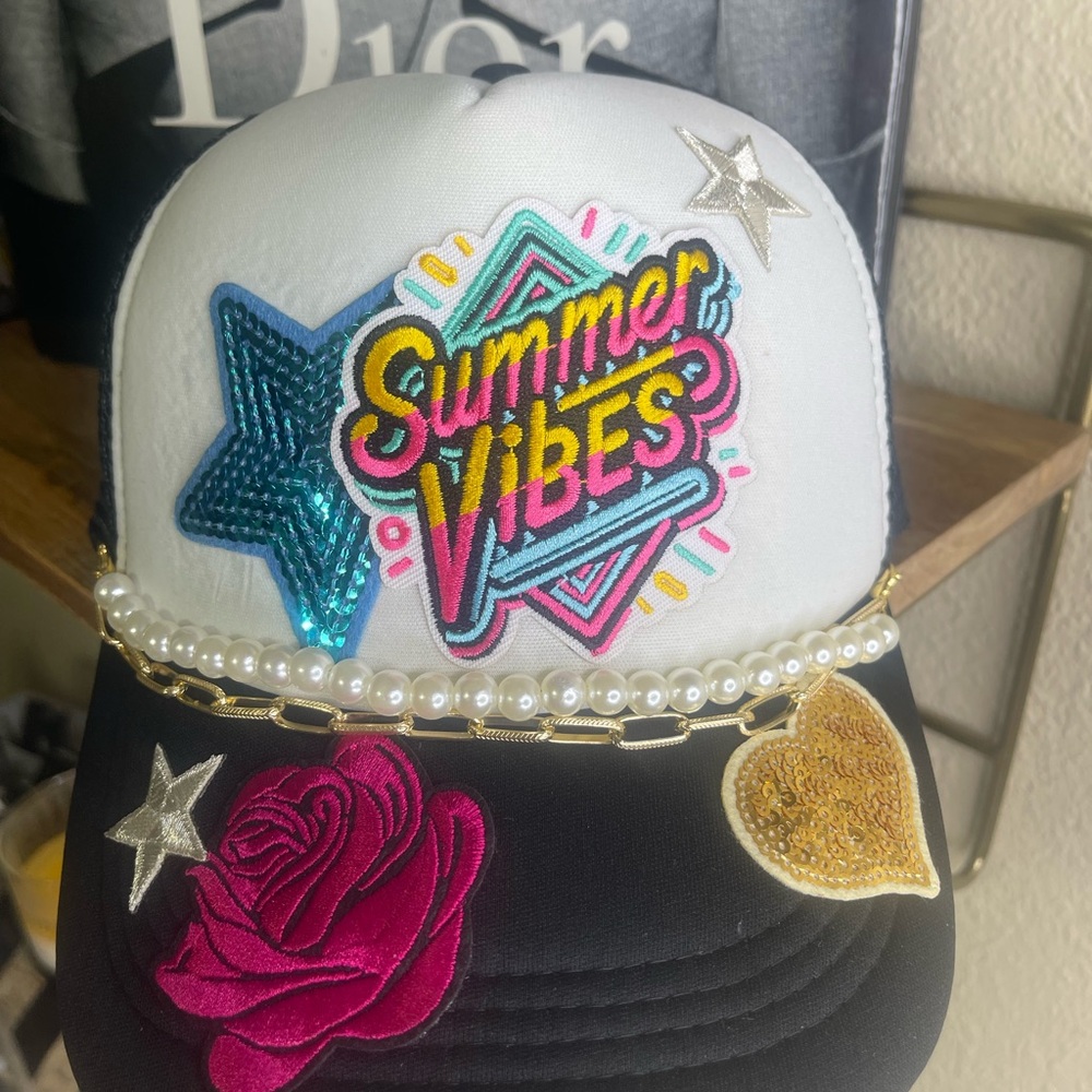 Colorful Summer Vibes Cap